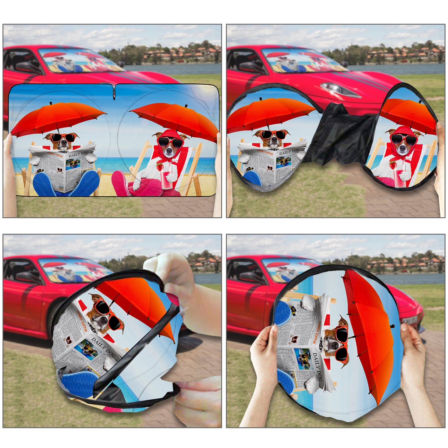 Car Sun Shade for Windshield