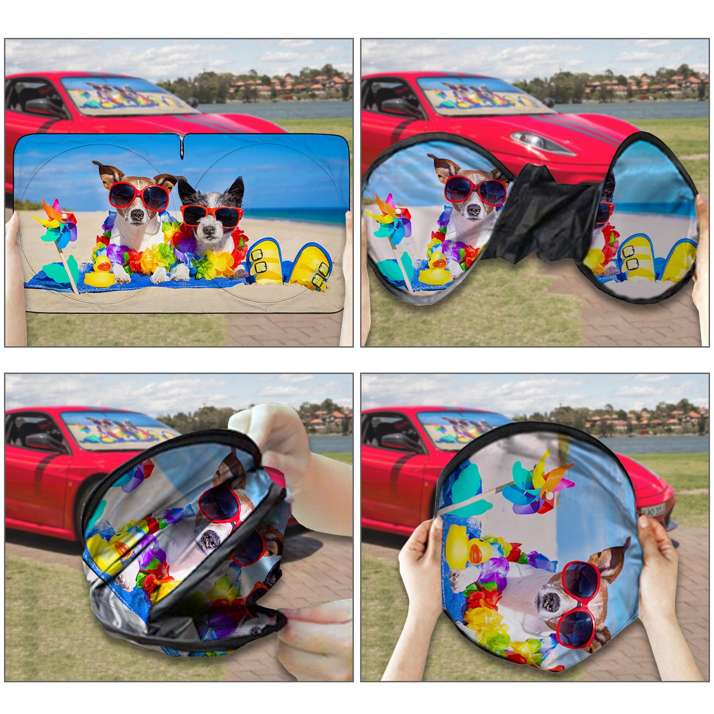 Car Sun Shade for Windshield
