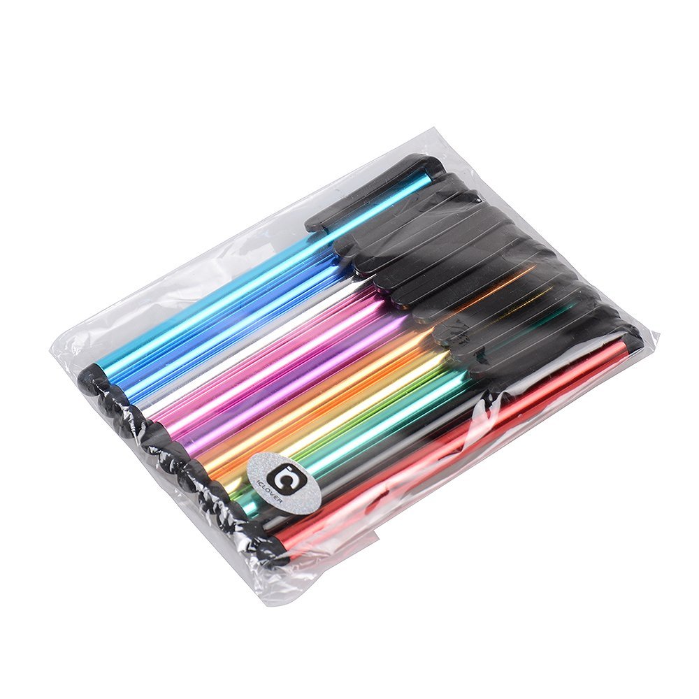 Stylus Pens for Touch Screens, 10 Pack Premium 4.1 Inch Metal Universal Capacitive Stylus for iPhone, Samsung, Ipad, iPod, Kindle Tablet and All Touch Screen Devices